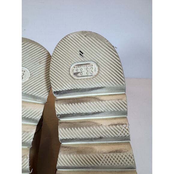 Size 11 Bed Stu Lydyi Leather Ankle Boots Zipper Platform Light Tan Brown - Picture 9 of 13